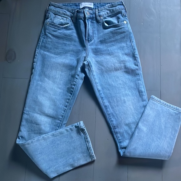 Dear John Denim - Dear John Blaire High Rise Straight Leg Jeans Size 25